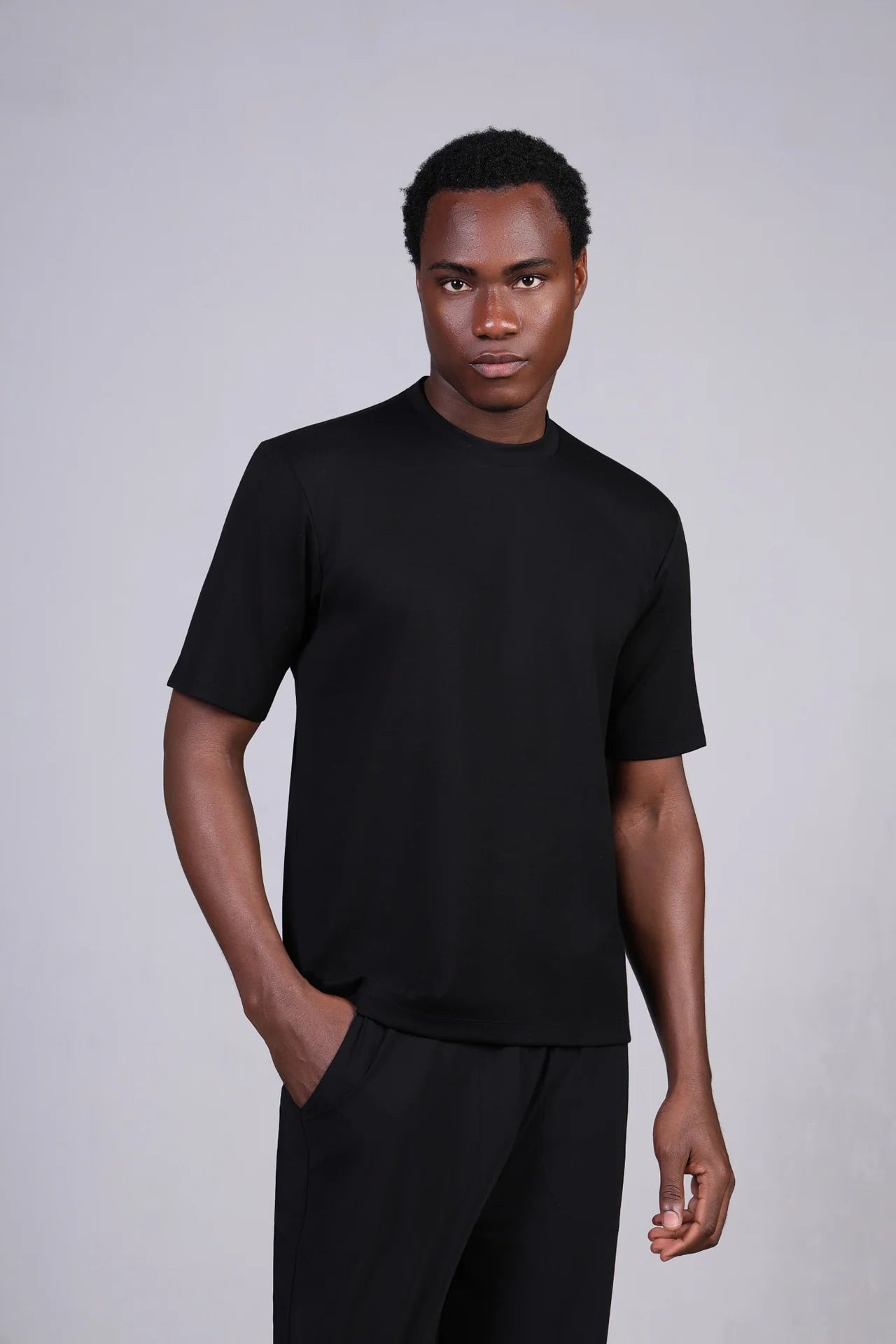 Basic T-Shirt Rundhals Kurzarm