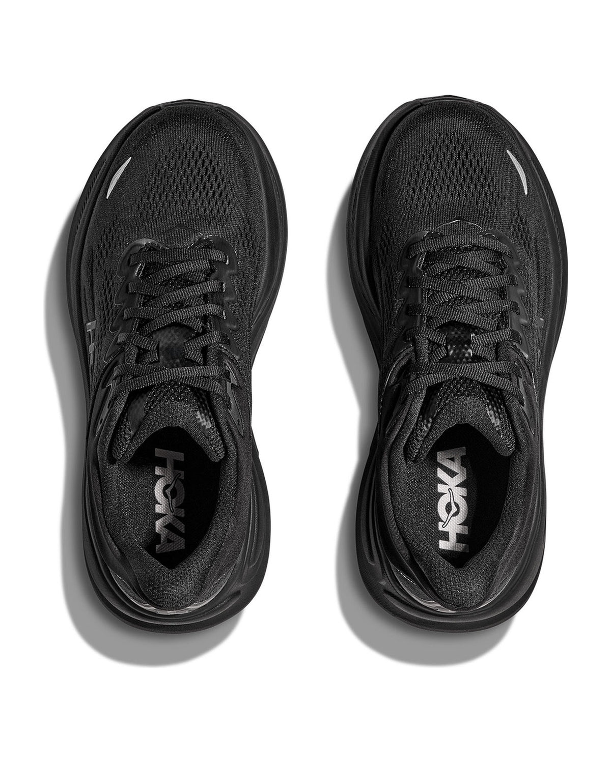 Hoka Bondi 9 Schwarz Laufschuhe