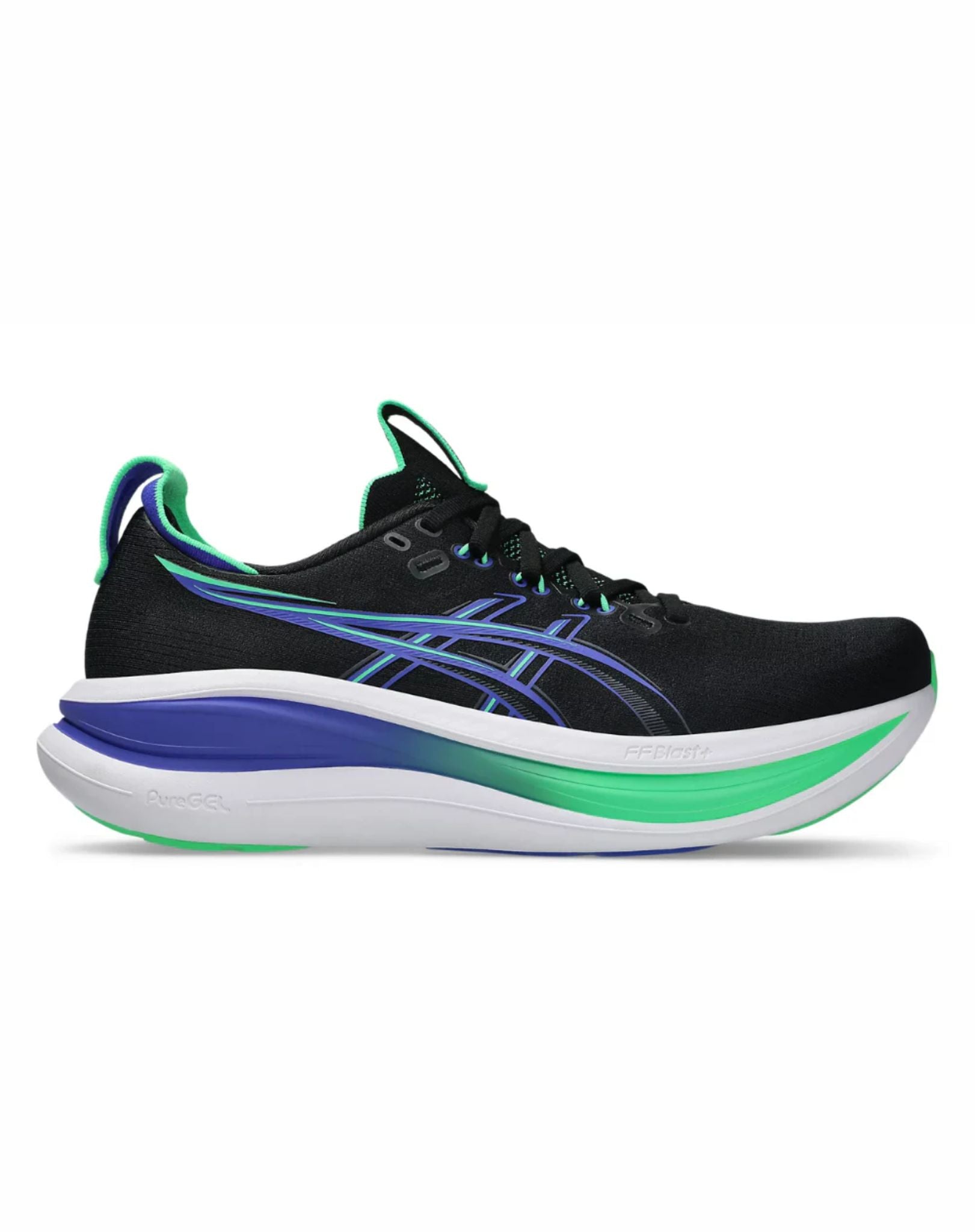 ASICS Gel Nimbus 28 Black / Cobalt Burst
