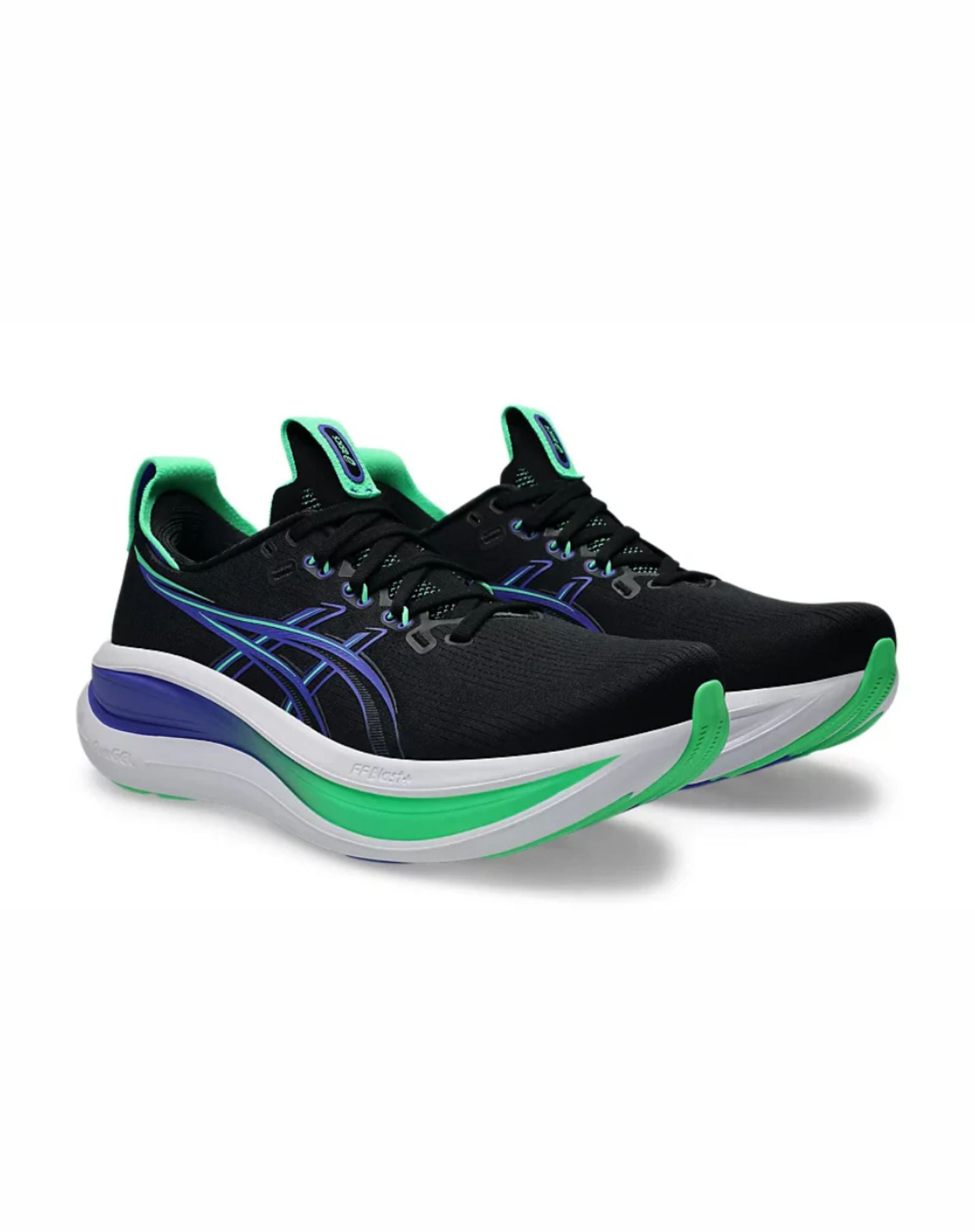 ASICS Gel Nimbus 28 Black / Cobalt Burst