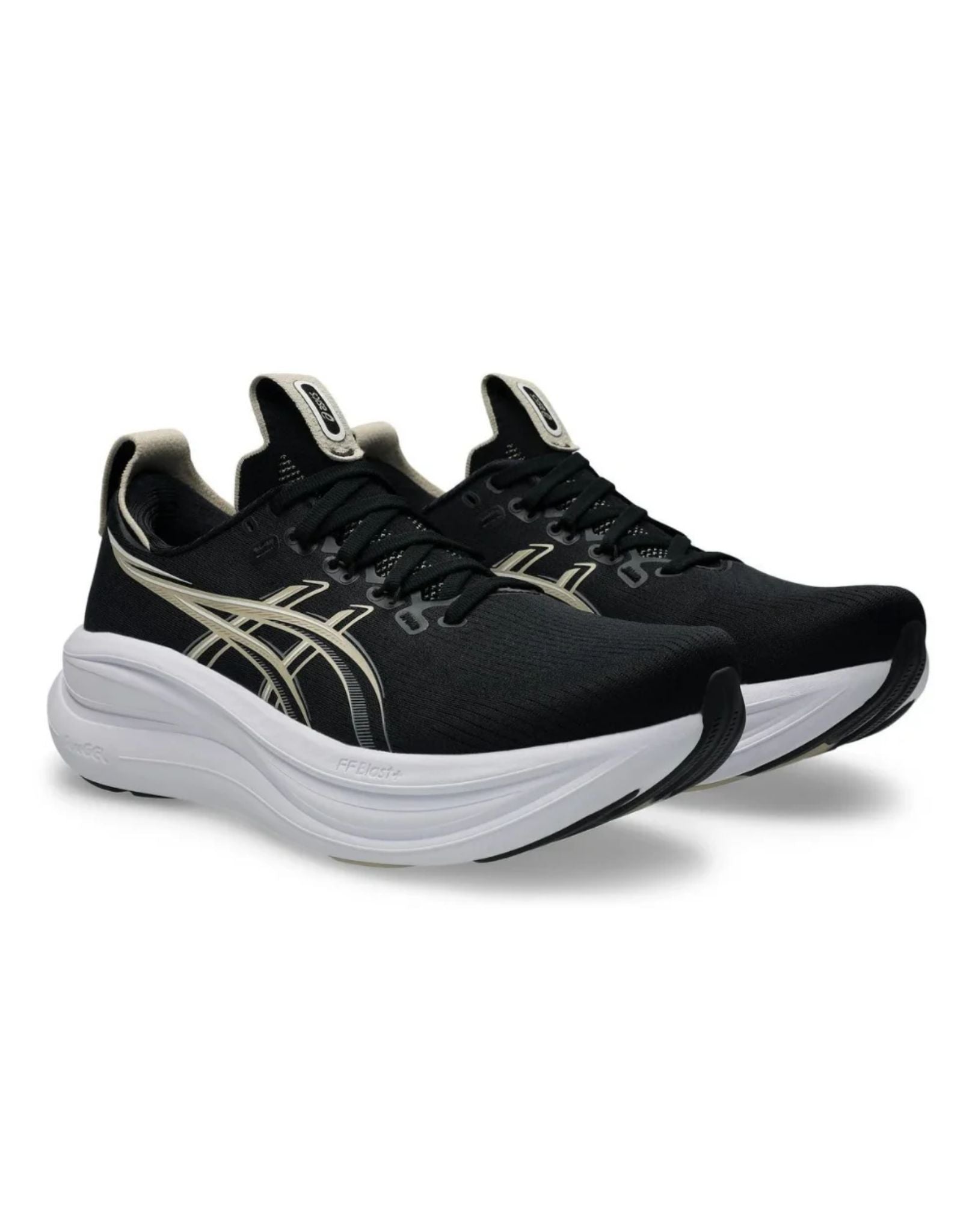 ASICS Gel Nimbus 28 Black / Feather Grey