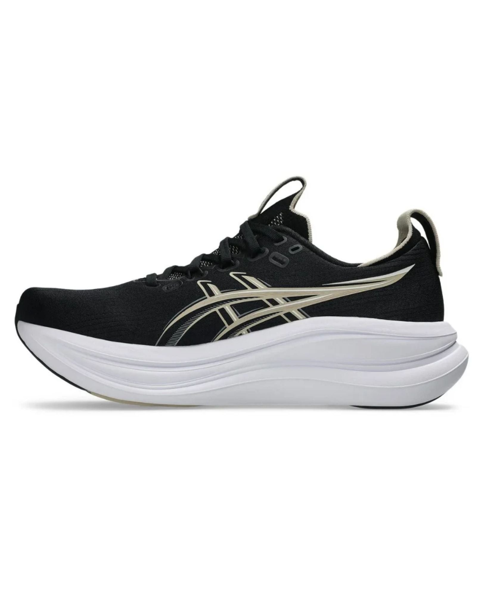 ASICS Gel Nimbus 28 Black / Feather Grey