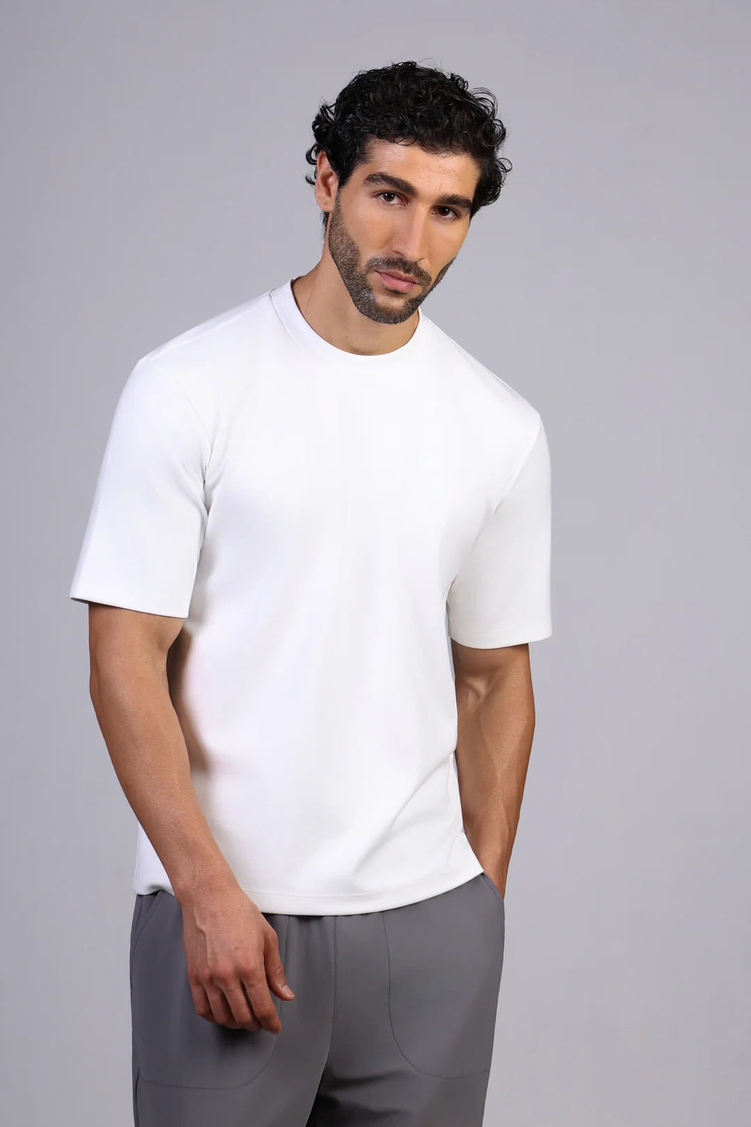 Basic T-Shirt Rundhals Kurzarm