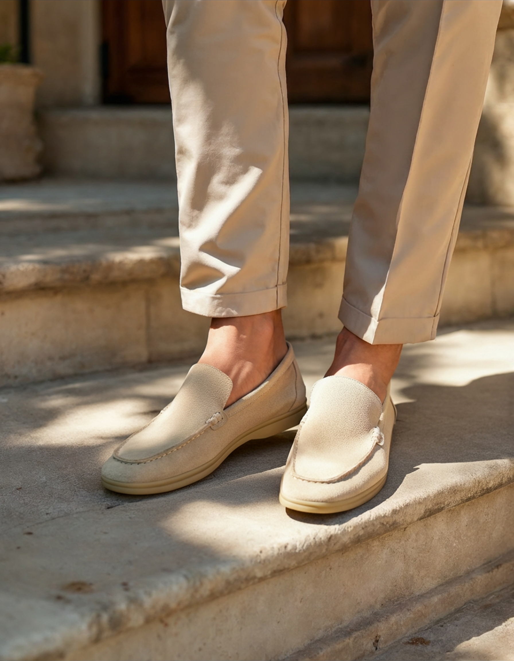 Old Money Premium Suede Loafers - Old Money
