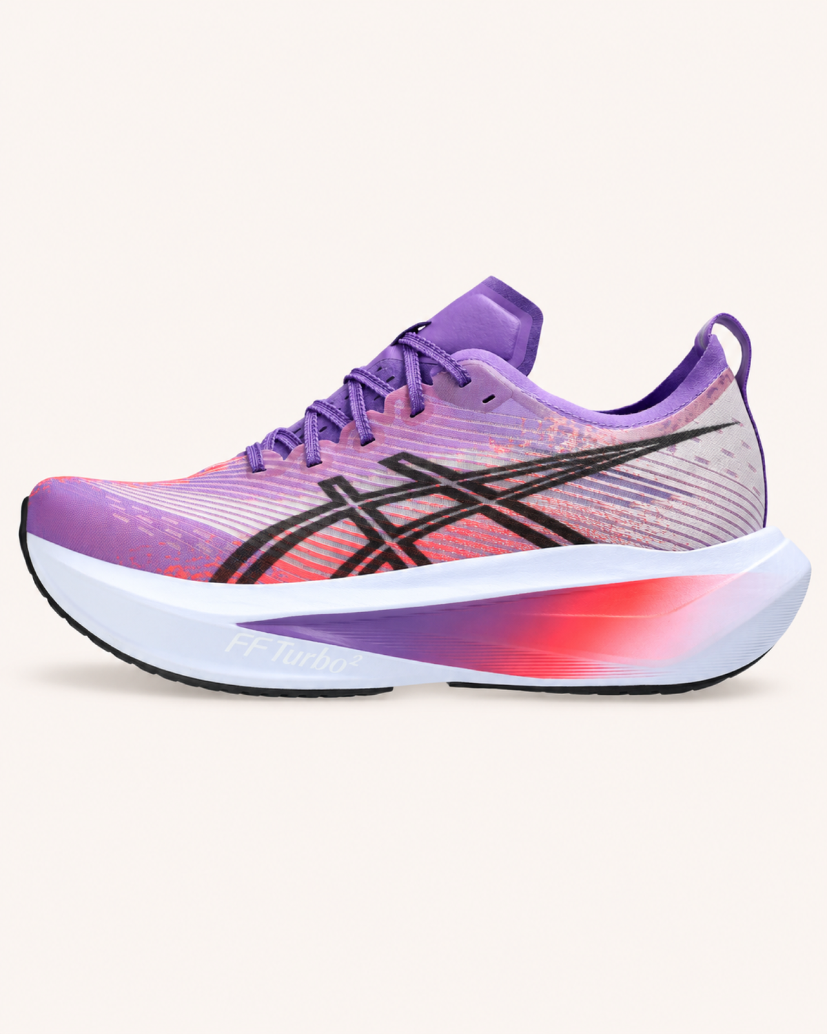 ASICS MEGABLAST Edo Purple / Black – Seitenansicht