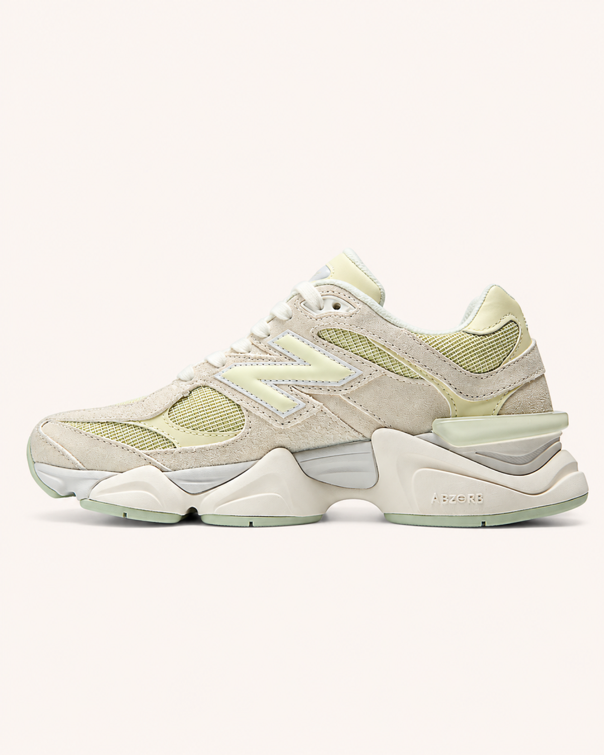 New Balance 9060 Unisex – Pistachio Butter / Angora – Innenseite