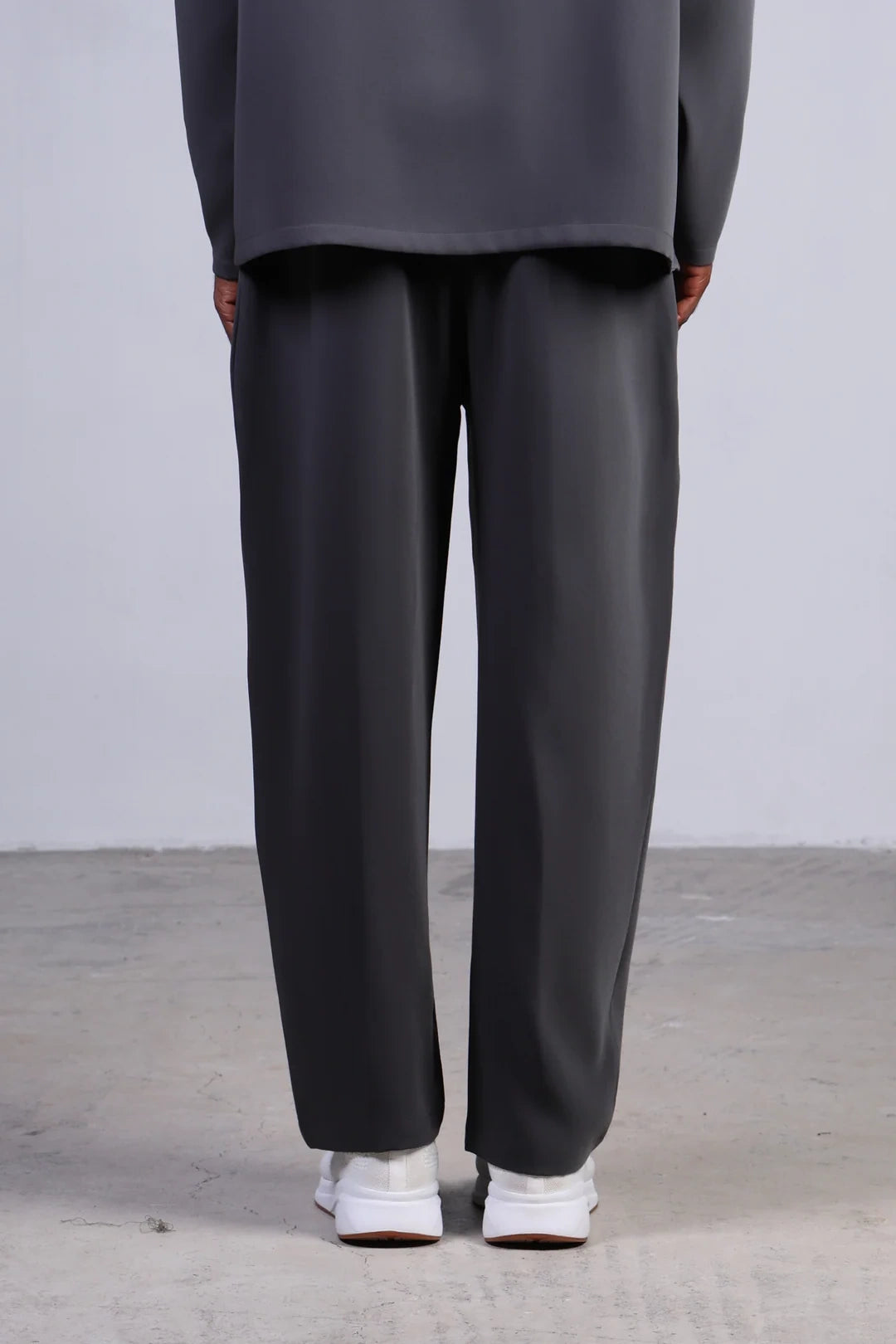 Gerade Freizeithose Elastischer Bund
