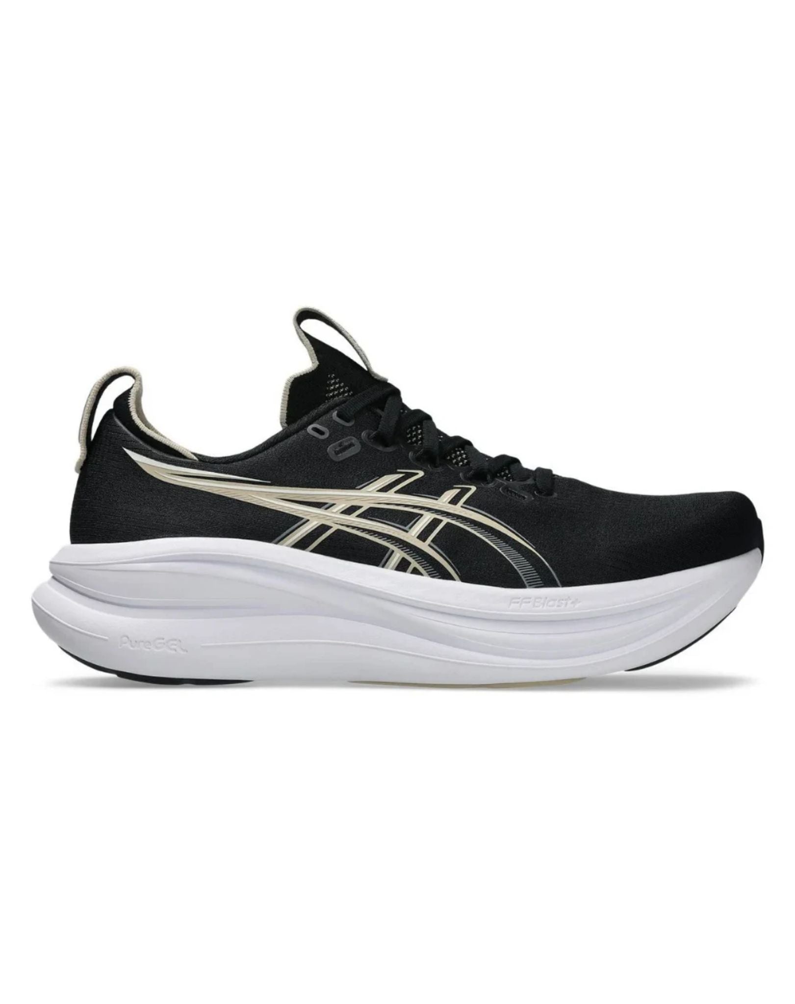 ASICS Gel Nimbus 28 Black / Feather Grey
