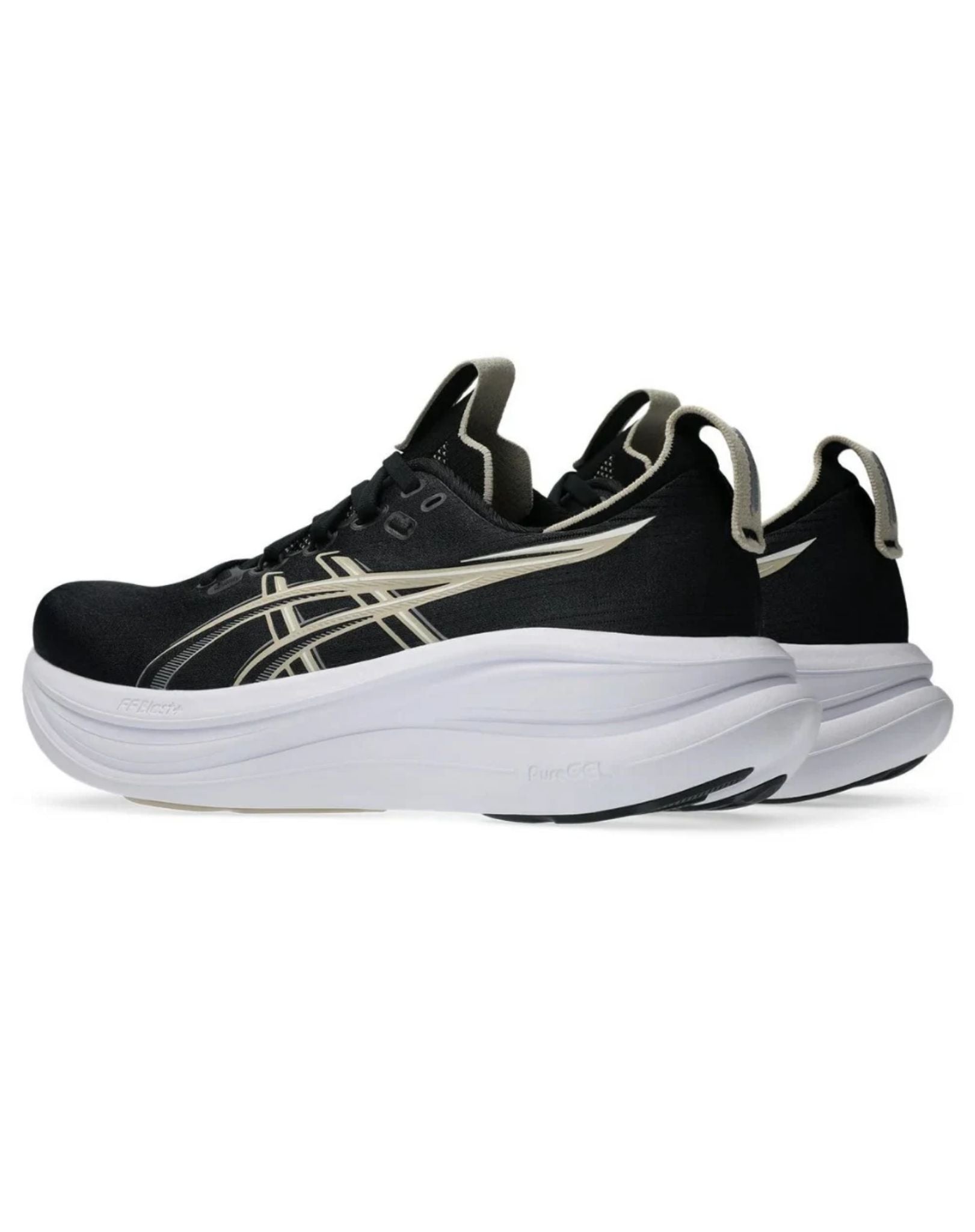 ASICS Gel Nimbus 28 Black / Feather Grey