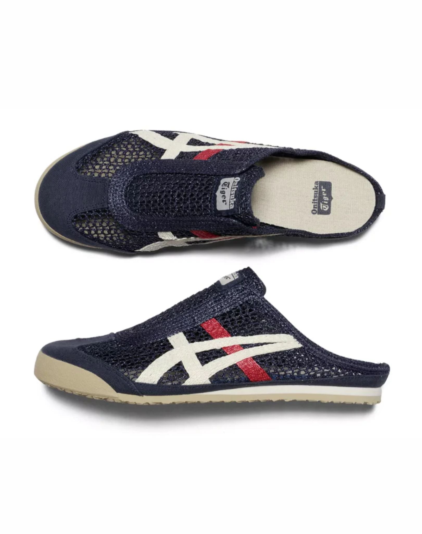 Asics Mexico 66 Sabot Iron Navy Cream