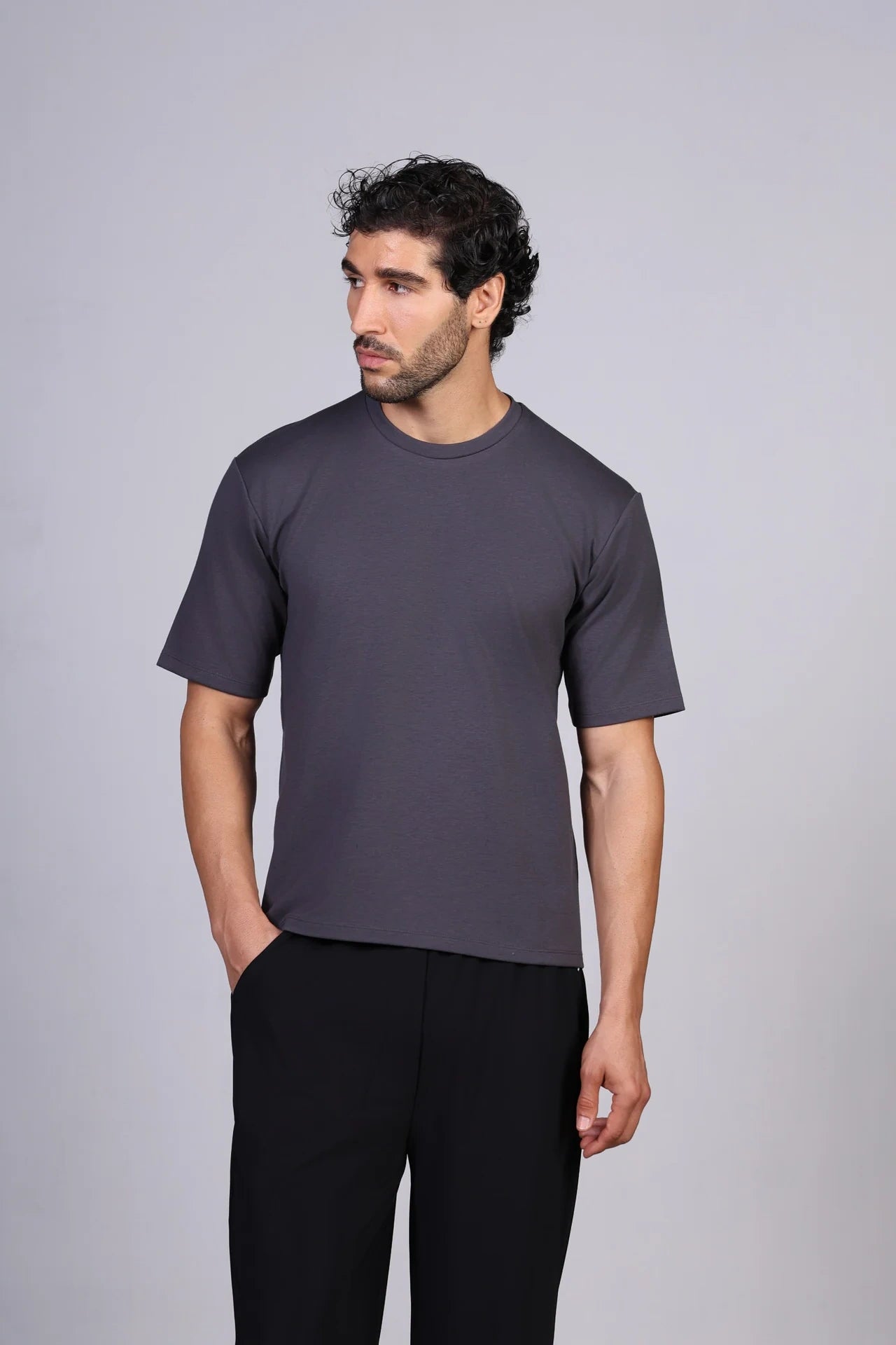 Basic T-Shirt Rundhals Kurzarm