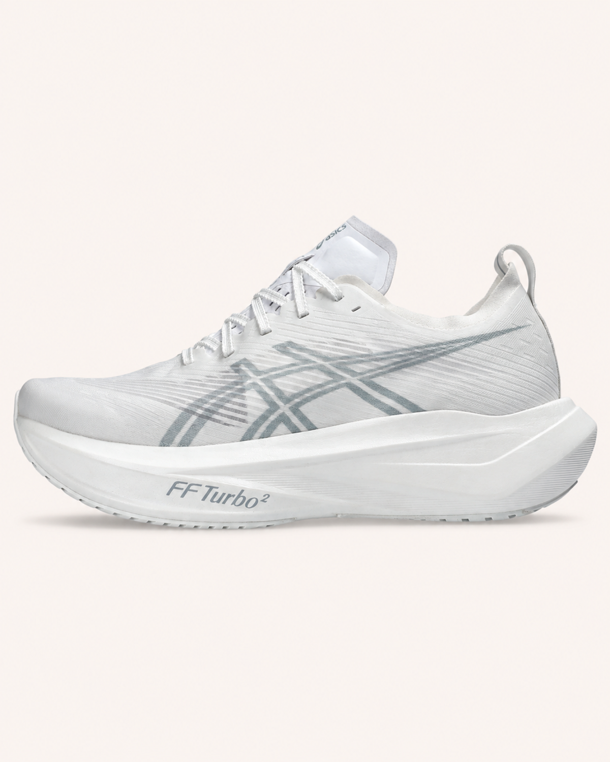 ASICS MEGABLAST White / Piedmont Grey – Seitenansicht