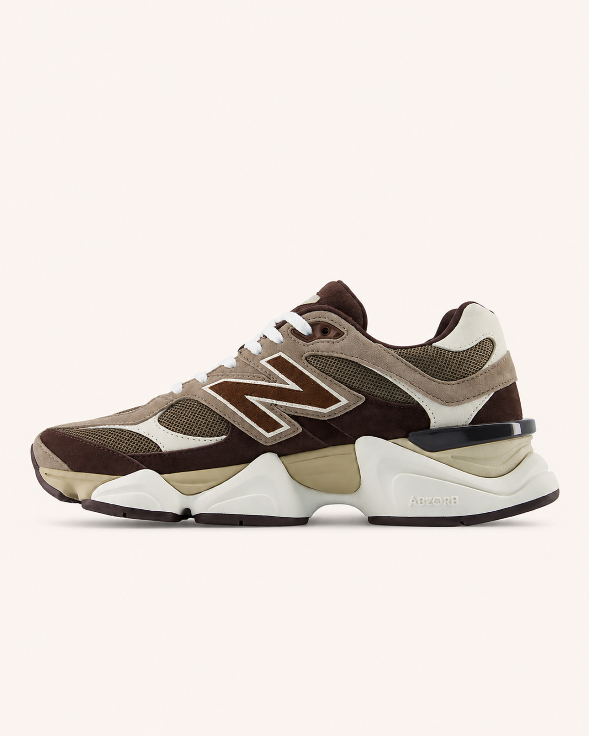 New Balance 9060 Unisex – Thunder Brown / Black Coffee – Innenseite