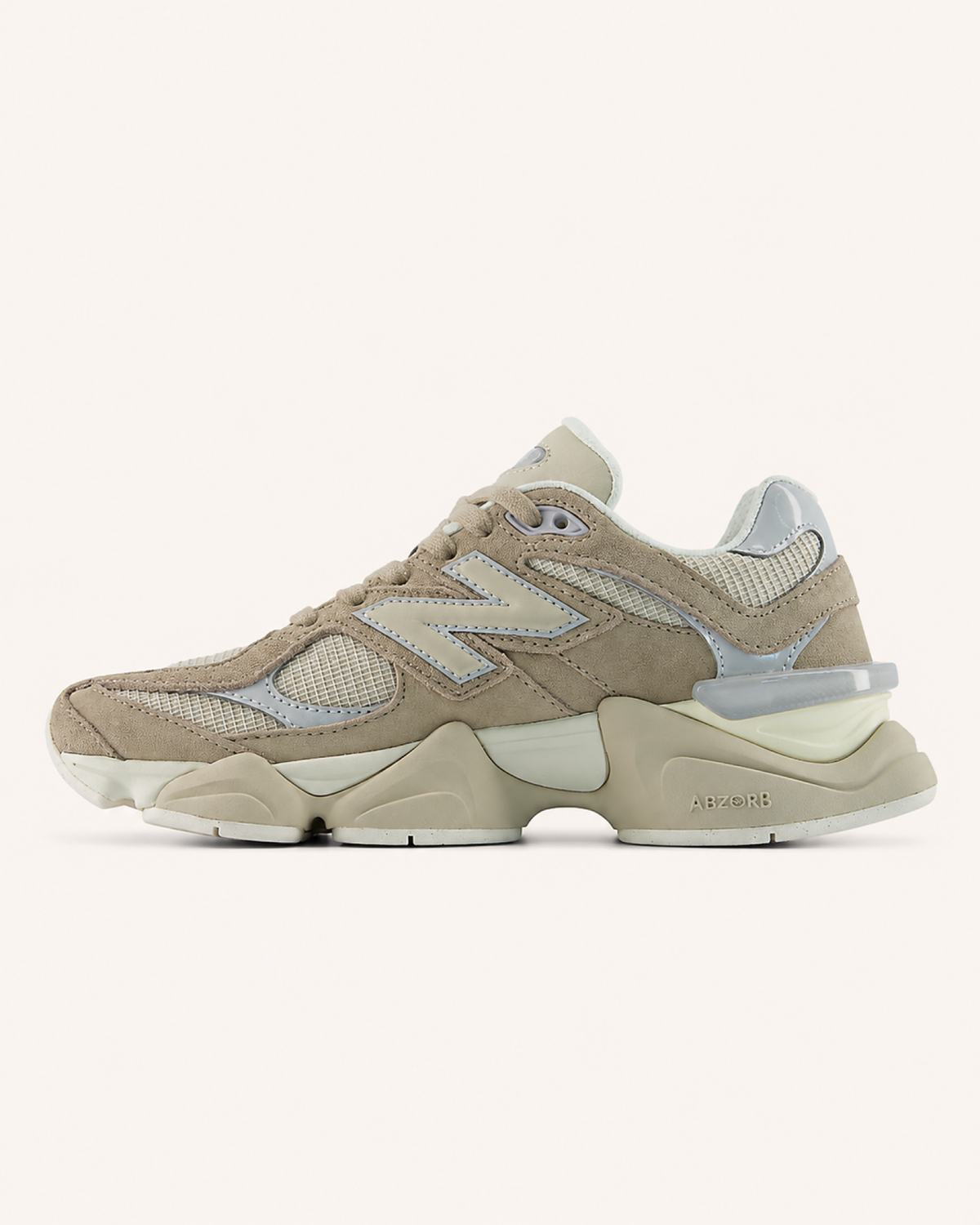 New Balance 9060 Unisex – Driftwood / Timberwolf – Innenseite